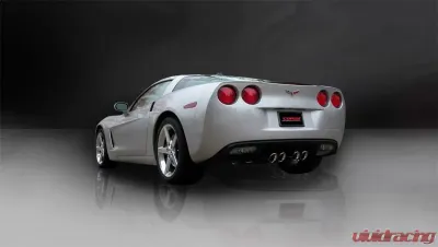 CORSA Performance 2.5" Catback Exhaust Dual Rear Exit w/Twin 3.5" Polished Pro-Series Tips Chevrolet Corvette C6 2009-2013 - 14108CB