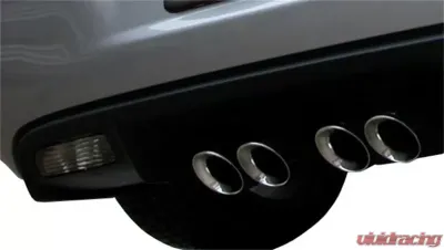 CORSA Performance 2.5" Axleback Exhaust Dual Rear Exit with Twin 3.5" Polished Pro-Series Tips Chevrolet Corvette C6 2009-2013 - 14108
