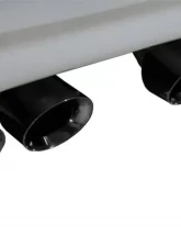 CORSA Performance 2.5" Catback Exhaust Dual Rear Exit w/Twin 3.5" Black PVD Pro-Series Tips Chevrolet Corvette C5 1997-2004                                     - 14111CBBLK - Image 2