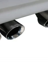 CORSA Performance 2.5" Catback Exhaust Dual Rear Exit w/Twin 3.5" Polished Pro-Series Tips Chevrolet Corvette C5 1997-2004                                     - 14111CB - Image 2