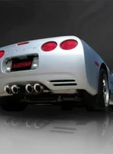 CORSA Performance 2.5" Axleback Exhaust Dual Rear Exit with Twin 3.5" Polished Pro-Series Tips Chevrolet Corvette C5 | C5 Z06 1997-2004                                     - 14111 - Image 3