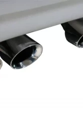 CORSA Performance 2.5" Axleback Exhaust Dual Rear Exit with Twin 3.5" Polished Pro-Series Tips Chevrolet Corvette C5 | C5 Z06 1997-2004                                     - 14111 - Image 2