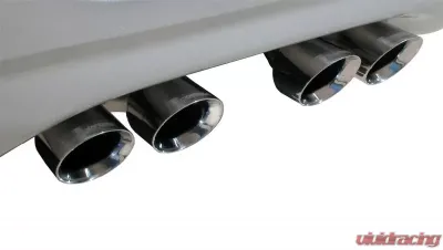 CORSA Performance 2.5" Axleback Exhaust Dual Rear Exit with Twin 3.5" Polished Pro-Series Tips Chevrolet Corvette C5 | C5 Z06 1997-2004 - 14111