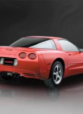 CORSA Performance 2.5" Catback Exhaust Dual Rear Exit w/Twin 3.5" Black PVD Pro-Series Tips Chevrolet Corvette C5 1997-2004                                     - 14114BLK - Image 3