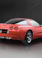 CORSA Performance 2.5" Catback Exhaust Dual Rear Exit w/Twin 3.5" Polished Pro-Series Tips Chevrolet Corvette C5 | C5 Z06 1997-2004                                     - 14114 - Image 3