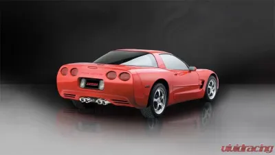 CORSA Performance 2.5" Catback Exhaust Dual Rear Exit w/Twin 3.5" Polished Pro-Series Tips Chevrolet Corvette C5 | C5 Z06 1997-2004 - 14114
