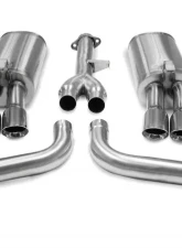 CORSA Performance 2.5" Catback Exhaust Dual Rear Exit w/Twin 3.5" Polished Pro-Series Tips Chevrolet Corvette C4 1986-1991                                     - 14115 - Image 3