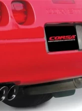 CORSA Performance 2.5" Catback Exhaust Dual Rear Exit w/Twin 3.5" Black PVD Pro-Series Tips Chevrolet Corvette C4 1992-1995                                     - 14116BLK - Image 2