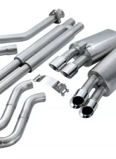 CORSA Performance 2.5" Catback Exhaust Dual Rear Exit w/Twin 3.5" Polished Pro-Series Tips Chevrolet Corvette C4 1992-1995                                     - 14116 - Image 3