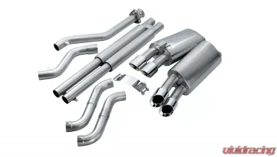 CORSA Performance 2.5" Catback Exhaust Dual Rear Exit w/Twin 3.5" Polished Pro-Series Tips Chevrolet Corvette C4 1992-1995 - 14116