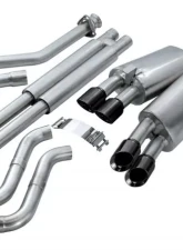 CORSA Performance 2.5" Catback Exhaust Dual Rear Exit w/Twin 3.5" Black PVD Pro-Series Tips Chevrolet Corvette C4 ZR1 1990-1995                                     - 14117BLK - Image 3