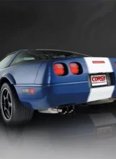 CORSA Performance 2.5" Catback Exhaust Dual Rear Exit w/Twin 3.5" Black PVD Pro-Series Tips Chevrolet Corvette C4 1996-1996                                     - 14118BLK - Image 3