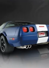 CORSA Performance 2.5" Catback Exhaust Dual Rear Exit w/Twin 3.5" Polished Pro-Series Tips Chevrolet Corvette C4 1996-1996                                     - 14118 - Image 3