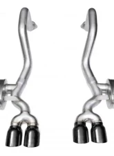 CORSA Performance 2.5" Axleback Exhaust Dual Rear Exit with Twin 3.5" Black PVD Pro-Series Tips Chevrolet Corvette C5 1997-2004                                     - 14132BLK - Image 3