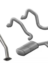 CORSA Performance 2.5" Catback Exhaust Dual Rear Exit w/Tigershark 3.5" Polished Pro-Series Tips Chevrolet Corvette C5 1997-2004                                     - 14139CB - Image 3