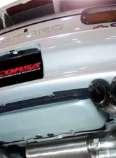 CORSA Performance 3.0" Catback Exhaust Dual Rear Exit w/Twin 3.5" Black PVD Pro-Series Tips Chevrolet Camaro | Pontiac Firebird 1998-2002                                     - 14143BLK - Image 3