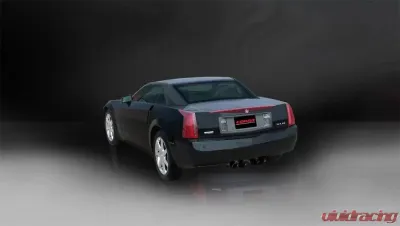 CORSA Performance 2.5" Catback Exhaust Dual Rear Exit w/Twin 3.5" Black PVD Pro-Series Tips Cadillac XLR 2004-2008 - 14156BLK