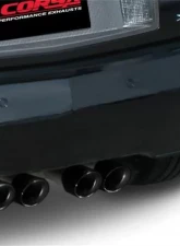 CORSA Performance 2.5" Catback Exhaust Dual Rear Exit w/Twin 3.5" Black PVD Pro-Series Tips Cadillac XLR 2004-2008                                     - 14156BLK - Image 2