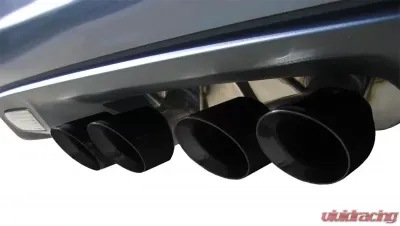 CORSA Performance 3.0" Catback Exhaust Dual Rear Exit w/Twin 4.0" Black PVD Pro-Series Tips Chevrolet Corvette C6 2006-2011 - 14164CB1BLK