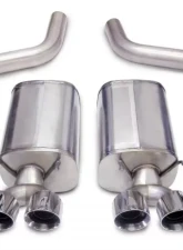 CORSA Performance 3.0" Axleback Exhaust Dual Rear Exit with Twin 4.0" Polished Pro-Series Tips Chevrolet Corvette C6 Z06 | ZR1 2006-2013                                     - 14164 - Image 3