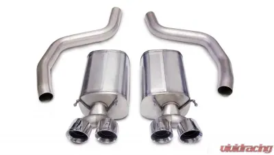 CORSA Performance 3.0" Axleback Exhaust Dual Rear Exit with Twin 4.0" Polished Pro-Series Tips Chevrolet Corvette C6 Z06 | ZR1 2006-2013 - 14164