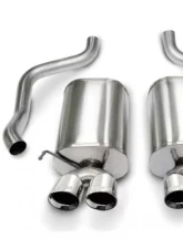 CORSA Performance 2.5" Catback Exhaust Dual Rear Exit w/Twin 3.5" Polished Pro-Series Tips Chevrolet Corvette C6 2005-2008                                     - 14169CB4 - Image 3
