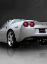 CORSA Performance 2.5" Catback Exhaust Dual Rear Exit w/Twin 3.5" Polished Pro-Series Tips Chevrolet Corvette C6 2005-2008                                     - 14169CB4 - Image 3