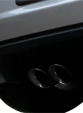 CORSA Performance 2.5" Catback Exhaust Dual Rear Exit w/Twin 3.5" Black PVD Pro-Series Tips Chevrolet Corvette C6 2006-2008                                     - 14169CB6BLK - Image 2