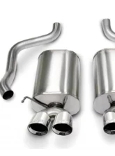 CORSA Performance 2.5" Catback Exhaust Dual Rear Exit w/Twin 3.5" Polished Pro-Series Tips Chevrolet Corvette C6 2006-2008                                     - 14169CB6 - Image 3