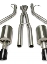CORSA Performance 2.5" Catback Exhaust Dual Rear Exit w/Single 4.0" Black PVD Pro-Series Tips Pontiac GTO 2005-2006                                     - 14189BLK - Image 3