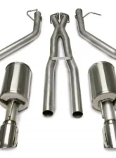 CORSA Performance 2.5" Catback Exhaust Dual Rear Exit w/Single 4.0" Polished Pro-Series Tips Pontiac GTO 2005-2006                                     - 14189 - Image 3
