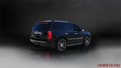 CORSA Performance 3.0" Catback Exhaust Single Side Exit w/Twin 4.0" Black PVD Pro-Series Tips Cadillac Escalade | GMC Yukon 2007-2010 - 14202BLK