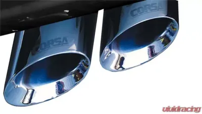 CORSA Performance 3.0" Catback Exhaust Single Side Exit w/Twin 4.0" Polished Pro-Series Tips Cadillac Escalade | GMC Yukon 2007-2010 - 14202