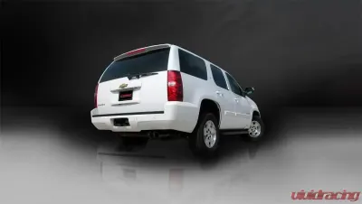 CORSA Performance 3.0" Catback Exhaust Single Rear Exit w/Twin 4.0" Black PVD Pro-Series Tips Chevrolet Tahoe | GMC Yukon 2007-2008 - 14207BLK