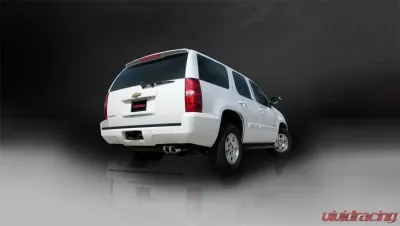 CORSA Performance 3.0" Catback Exhaust Single Rear Exit w/Twin 4.0" Polished Pro-Series Tips Chevrolet Tahoe | GMC Yukon 2007-2008 - 14207