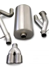 CORSA Performance 3.0" Catback Exhaust Single Rear Exit w/Twin 4.0" Polished Pro-Series Tips Hummer H2 2003-2006                                     - 14216 - Image 3