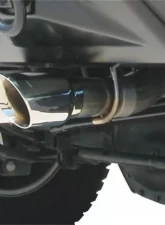 CORSA Performance 3.0" Catback Exhaust Single Rear Exit w/Twin 4.0" Polished Pro-Series Tips Hummer H2 2003-2006                                     - 14216 - Image 2