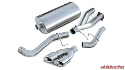 CORSA Performance 3.0" Catback Exhaust Single Side Exit w/Twin 4.0" Polished Pro-Series Tips Cadillac Escalade | GMC Yukon 2002-2006 - 14220