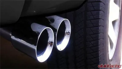 CORSA Performance 3.0" Catback Exhaust Single Side Exit w/Twin 4.0" Polished Pro-Series Tips Cadillac Escalade | GMC Yukon 2002-2006 - 14220