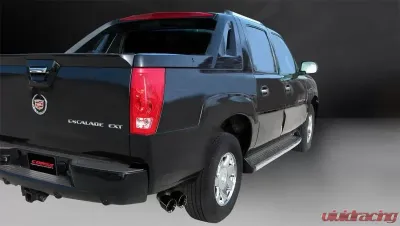 CORSA Performance 3.0" Catback Exhaust Single Side Exit w/Twin 4.0" Black PVD Pro-Series Tips Cadillac Escalade | GMC Yukon XL 2002-2006 - 14222BLK