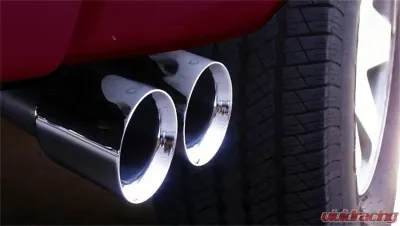 CORSA Performance 3.0" Catback Exhaust Single Side Exit w/Twin 4.0" Polished Pro-Series Tips Chevrolet Tahoe | GMC Yukon 2002-2006 - 14232