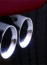 CORSA Performance 3.0" Catback Exhaust Single Side Exit w/Twin 4.0" Polished Pro-Series Tips Chevrolet Suburban | GMC Yukon XL 2002-2006                                     - 14237 - Image 2