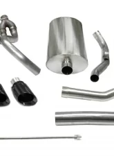 CORSA Performance 3.0" Catback Exhaust Dual Rear Exit w/Single 4.0" Black PVD Pro-Series Tips Chevrolet SSR 2003-2006                                     - 14254BLK - Image 3