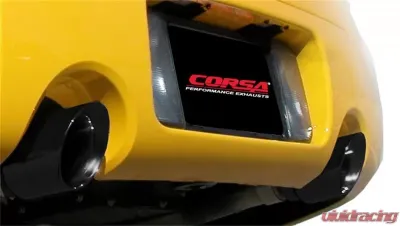 CORSA Performance 3.0" Catback Exhaust Dual Rear Exit w/Single 4.0" Black PVD Pro-Series Tips Chevrolet SSR 2003-2006 - 14254BLK