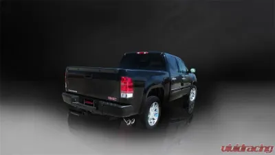 CORSA Performance 3.0" Catback Exhaust Single Side Exit w/Twin 4.0" Polished Pro-Series Tips Chevrolet Silverado 1500 | GMC Sierra 1999-2006 - 14260