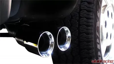 CORSA Performance 3.0" Catback Exhaust Single Side Exit w/Twin 4.0" Polished Pro-Series Tips Chevrolet Silverado 1500 | GMC Sierra 1999-2006 - 14260