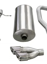 CORSA Performance 3.0" Catback Exhaust Single Side Exit w/Twin 4.0" Polished Pro-Series Tips Cadillac Escalade | GMC Yukon XL 2007-2010                                     - 14298 - Image 3