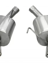 CORSA Performance 2.5" Axleback Exhaust Dual Rear Exit with Single 4.0" Polished Pro-Series Tips Ford Mustang GT | Shelby GT00 2005-2010                                     - 14311 - Image 3