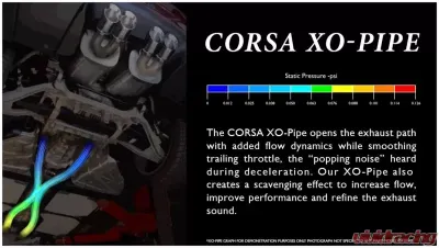 CORSA Performance 2.5" X-Pipe Ford Mustang GT | Shelby GT500 2005-2010 - 14312