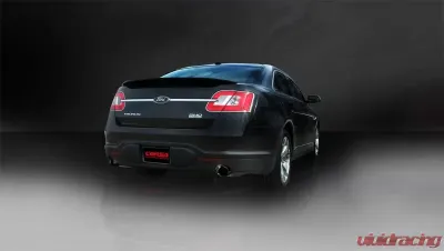 CORSA Performance 2.5" Catback Exhaust Dual Rear Exit w/Single 4.0" Black PVD Pro-Series Tips Ford Taurus SHO 2010-2017 - 14315BLK